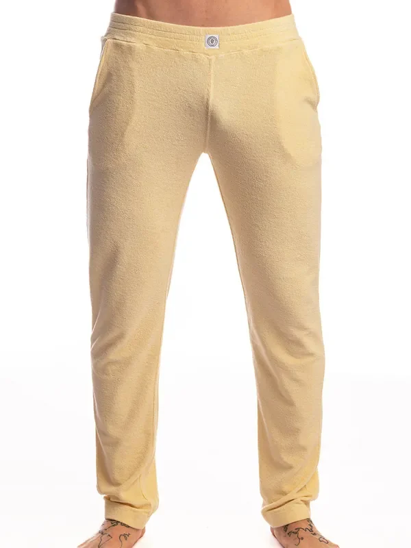 L‘Homme Fire Island Lounge Pant, light lemon