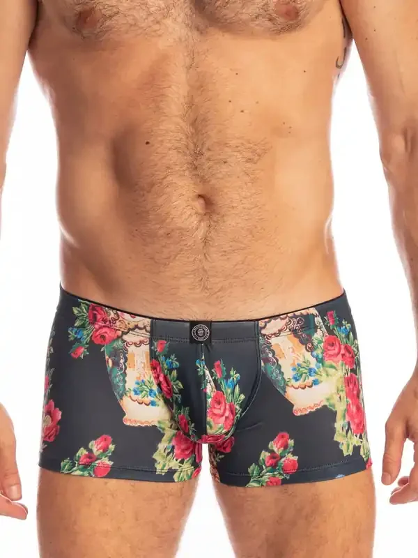 L‘Homme Matryoshka Push-Up Shorty, schwarz