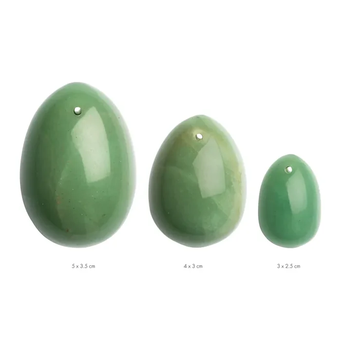 La Gemmes – 3-delige Yoni Egg Set – Jade