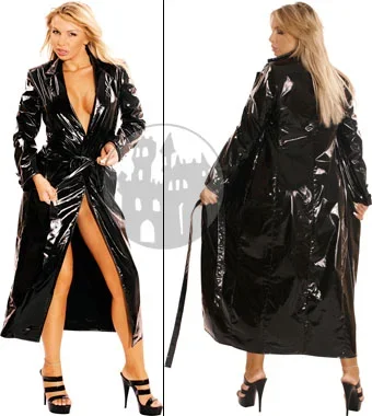 Lack Trenchcoat – lang