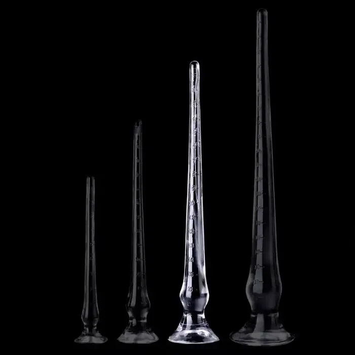 Langer transparenter Dildo Koxor L 45 x 5cm
