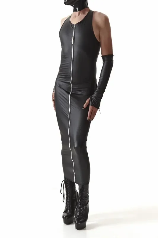 Langes Crossdresser Kleid