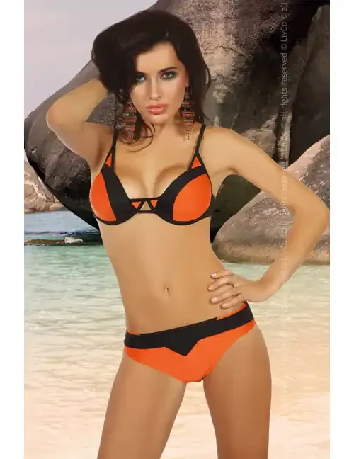 LASAIR BH & Panty LC 19061 orange