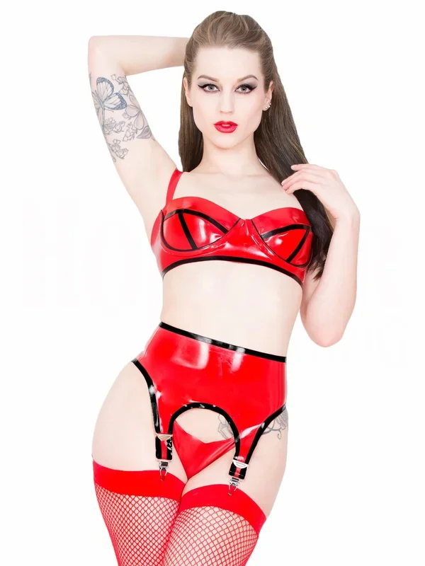 Latex BH mit Ziernähten