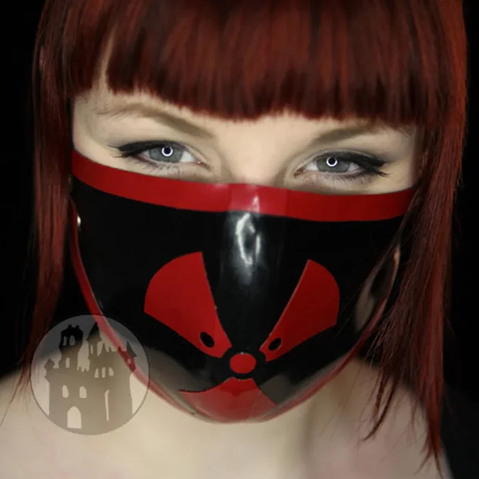 Latex Cyber Radioactive Halbmaske Version V – MACINGER