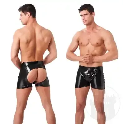 Latex Herren Shorts – offen