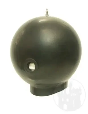 Latex Kugelmaske ohne Augen – aufblasbar