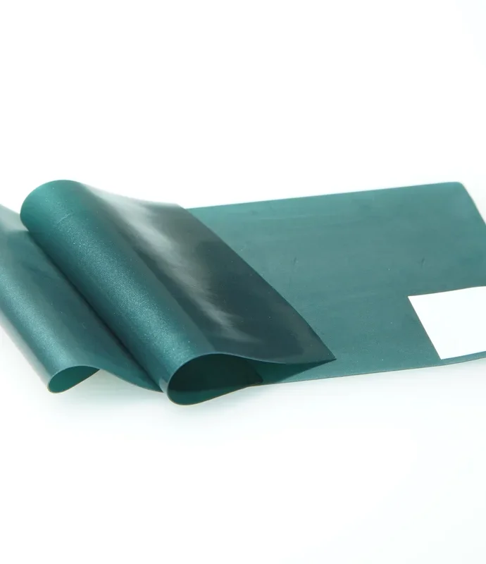 Latex Meterware – metallic dunkelpetrol