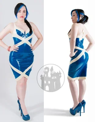 Latex Midi-Kleid – MACINGER