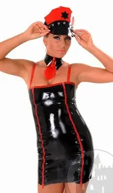 Latex Polizeiuniform