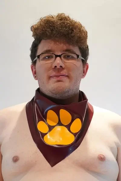 Latex PuppyHalstuch