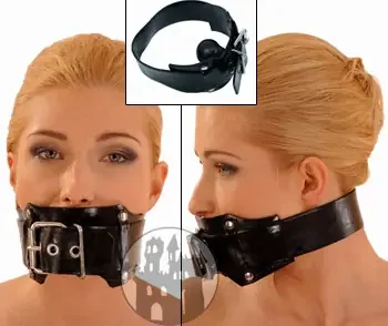 Latex Umschnallknebel