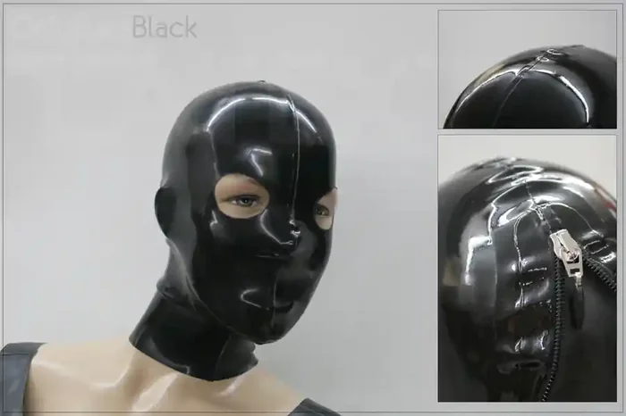 Latexmaske – Augenöffnung