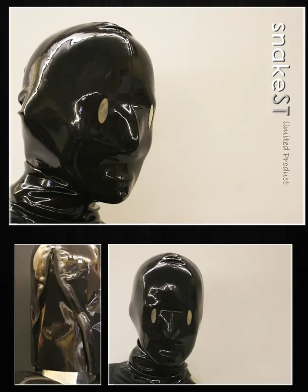 Latexmaske – Schlangenaugen