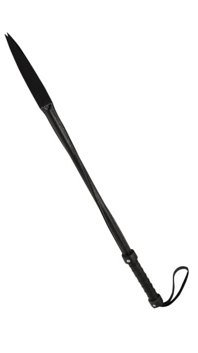 Leder-Gerte mit doppelter Schlagspitze