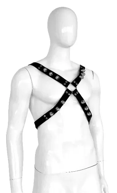 Leder Harness Spikey