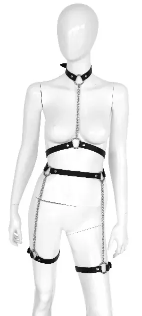 Leder Ketten Harness