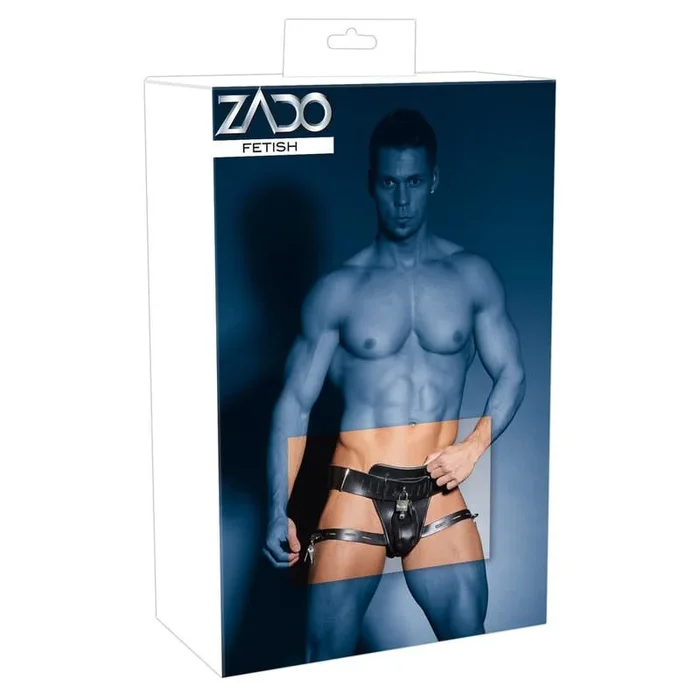 Leder-Keuschheitsstring
