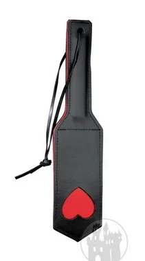 Leder Paddel mit Herz