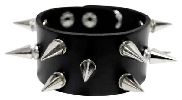 Lederarmband mit 2cm Conenieten
