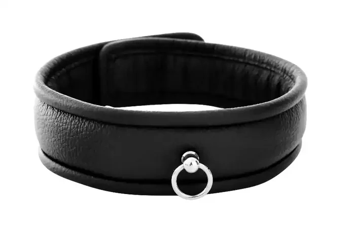 Lederhalsband mit O-Ring