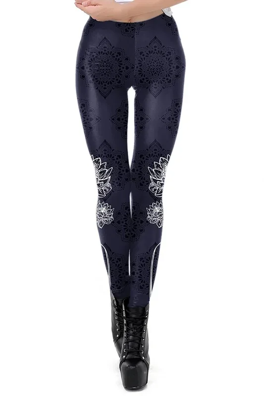 Leggins mit Blumendruck