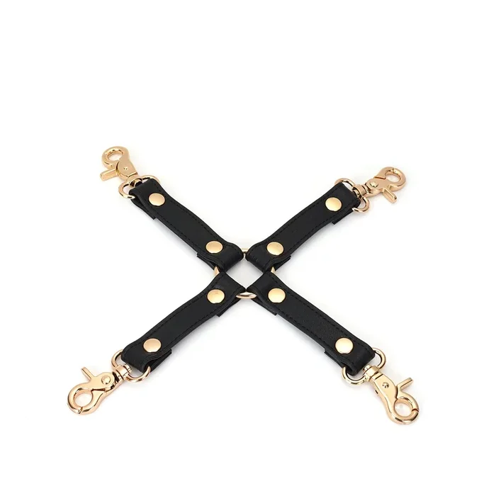 Liebe Seele Dark Secret – Echtleder 4-Way Hogtie