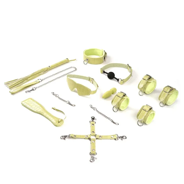 LIEBE SEELE Kit Bondage 9 Pces Jaune