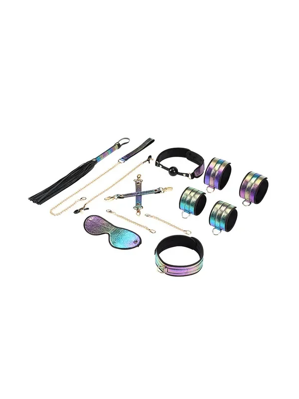 Liebe Seele Vivid Niji Fessel-Set, 8-teilig