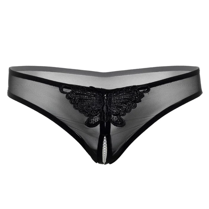 Lieblingsteile »Indra« Thong Mit Perlenkette Im Offenen Schritt