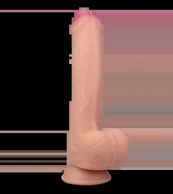 Liquid-Silicone-Dildo mit Saugnapf Hyper Dildo 29 cm