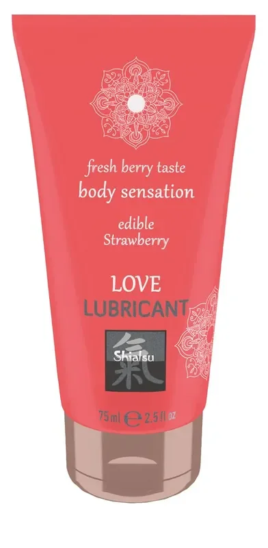 Love Gleitmittel essbar – Erdbeere