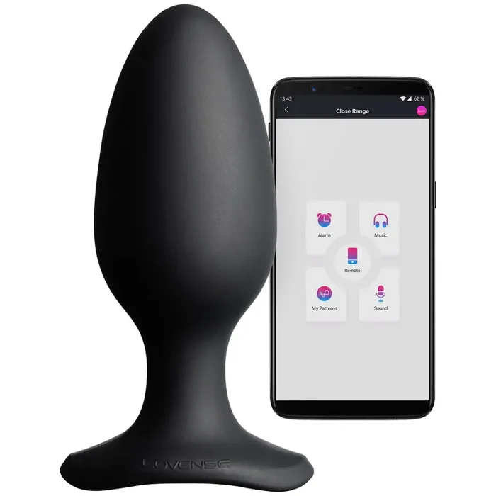 Lovense Hush 2 App-Gesteuerter Analplug Groß 15 cm