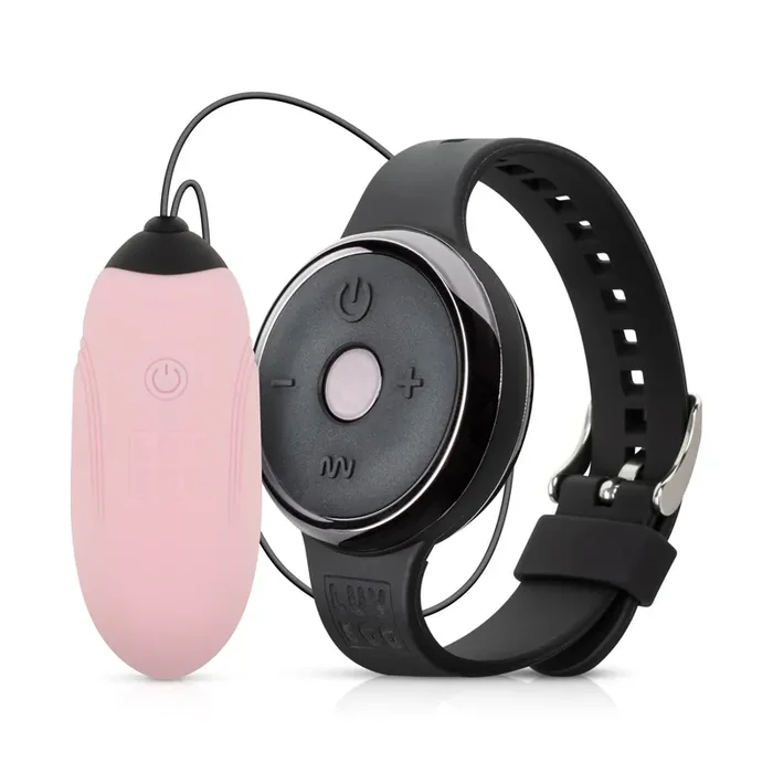 LUV EGG mit Uhr – Pink