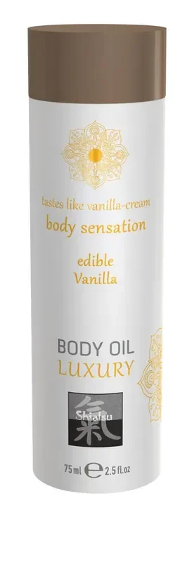Luxus-Körperöl essbar – Vanille