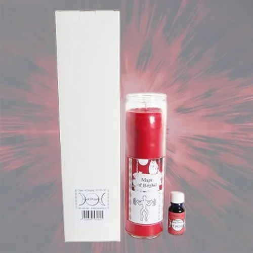 Magic of Brighid – Glaskerzen-Set ‚Get Power (bekomme Kraft)‘