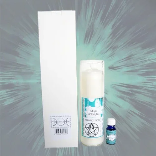 Magic of Brighid – Glaskerzen-Set ‚Protection for Rituals (Schutz bei Ritualen)‘