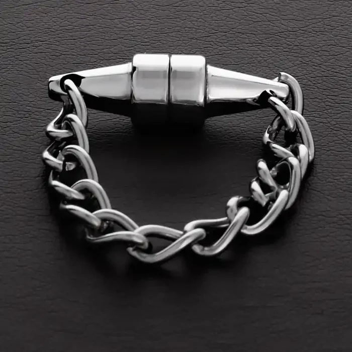 Magnetische Nippelklemme mit Kette
