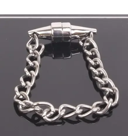 Magnetische Nippelklemme mit Kette