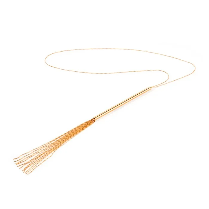 Magnifique Halsketten Peitsche – golden