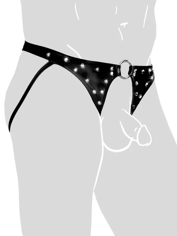 Male Power Fetish Cyclops Ouvertjock, schwarz