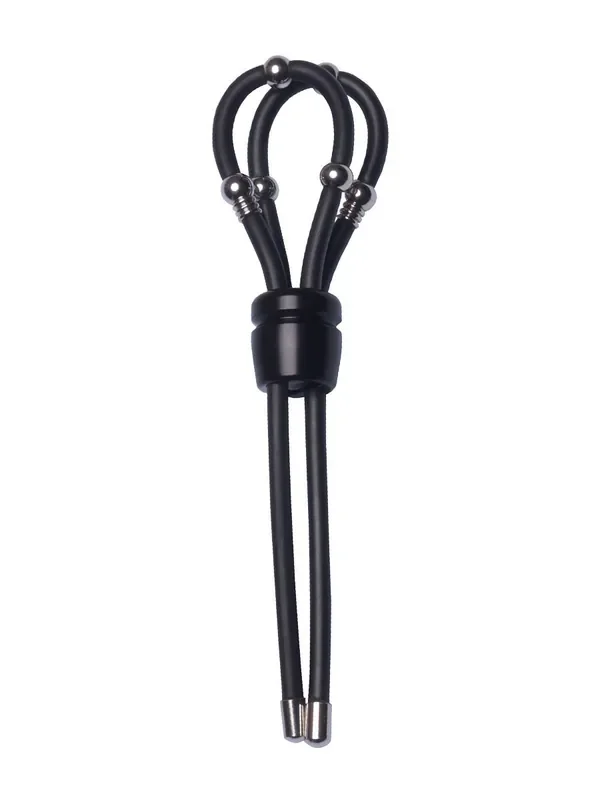 Malesation Double Loop Granate Single-Penislasso, schwarz