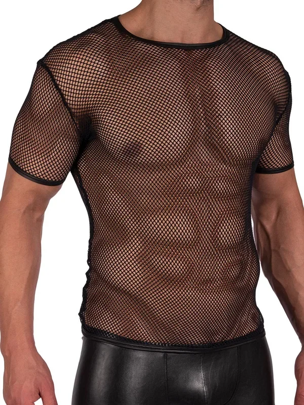MANSTORE M2391: Casual T-Shirt, schwarz