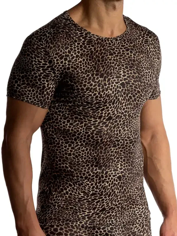 MANSTORE M2514 Casual Tee, ozelot