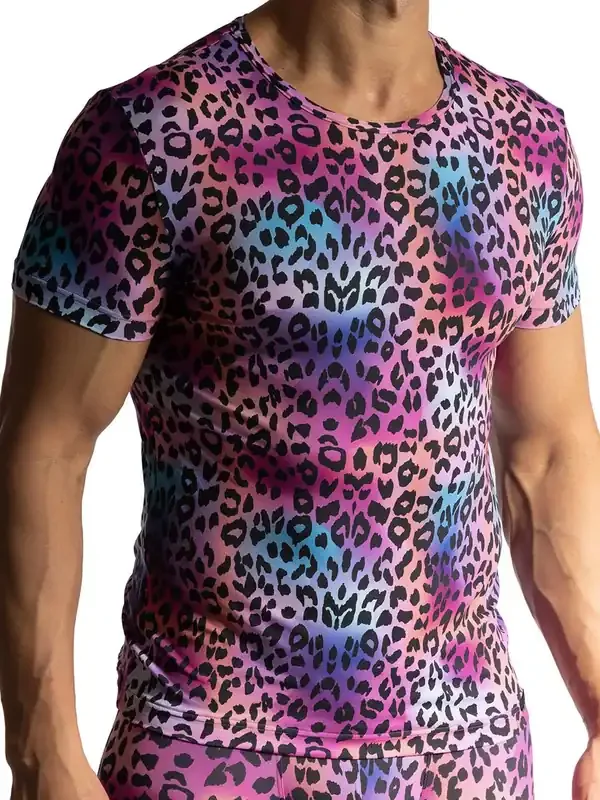 MANSTORE M800 Casual T-Shirt, neon leo