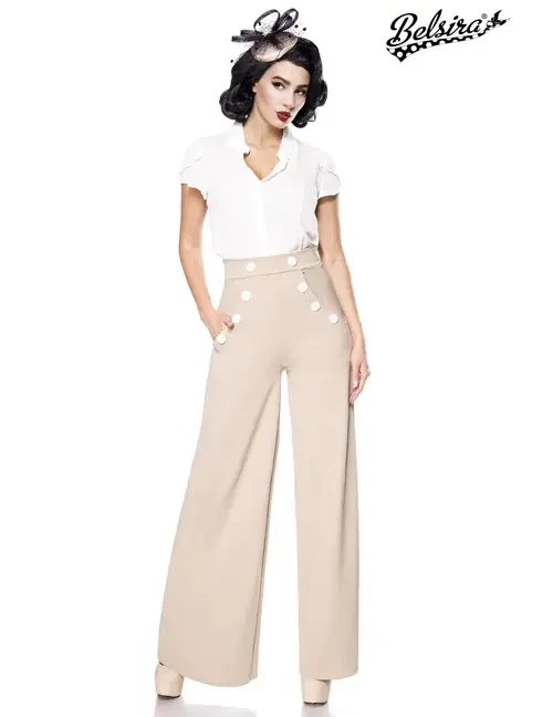 Marlenehose beige