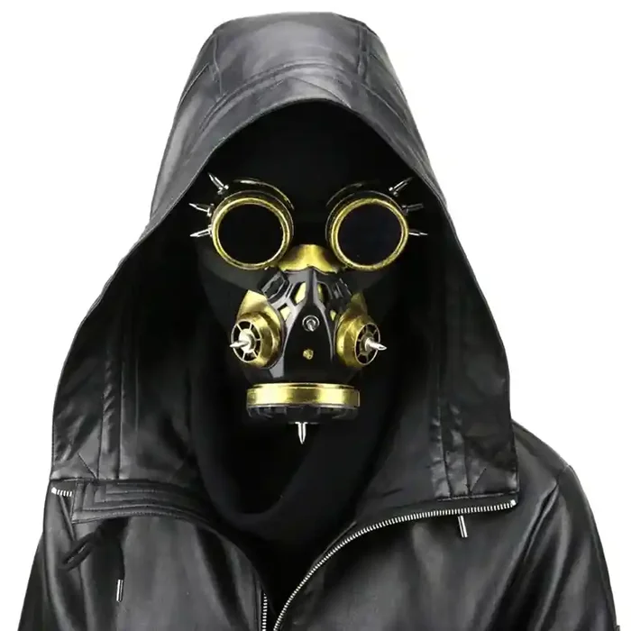 Maske und Brille Splice Gold