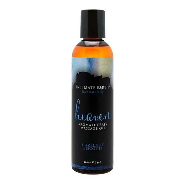 Massage Olie Hemel Hazelnoot Biscotti 120 ml Intimate Earth 120 ml