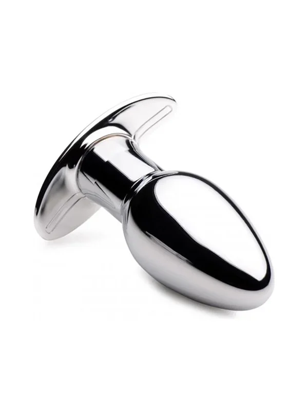 Master Series Chrome Blast: Aluminium-Vibro-Plug mit Fernbedienung