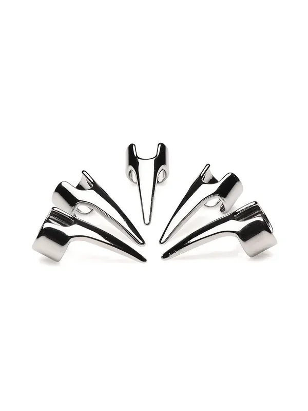 Master Series Clawed Edelstahl-Fingerkrallen 5er Set